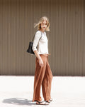 PANTALÓNES TENCEL BORDADOS