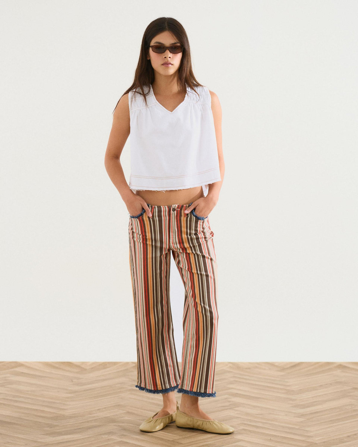 TOP GOMAS DENIM