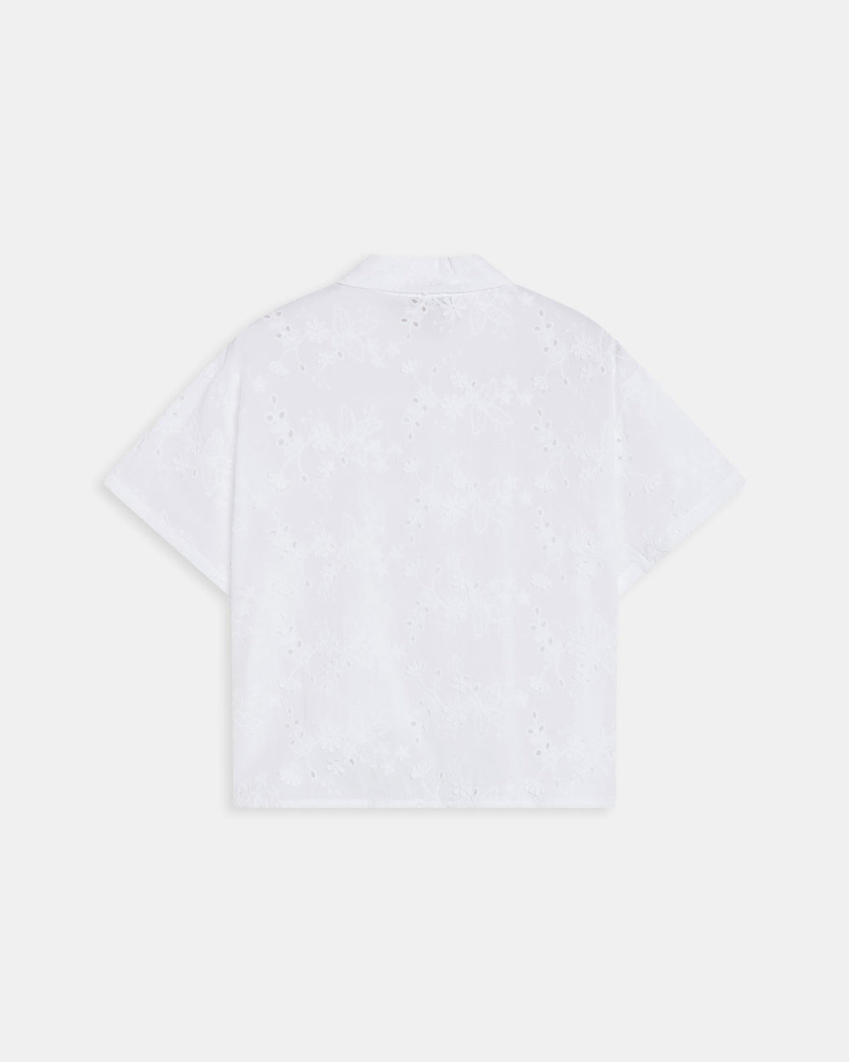 CAMISA MANGA CORTA TROQUELADOS