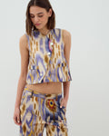 CHALECO BOTONES LATERALES ETNICO TYE DYE