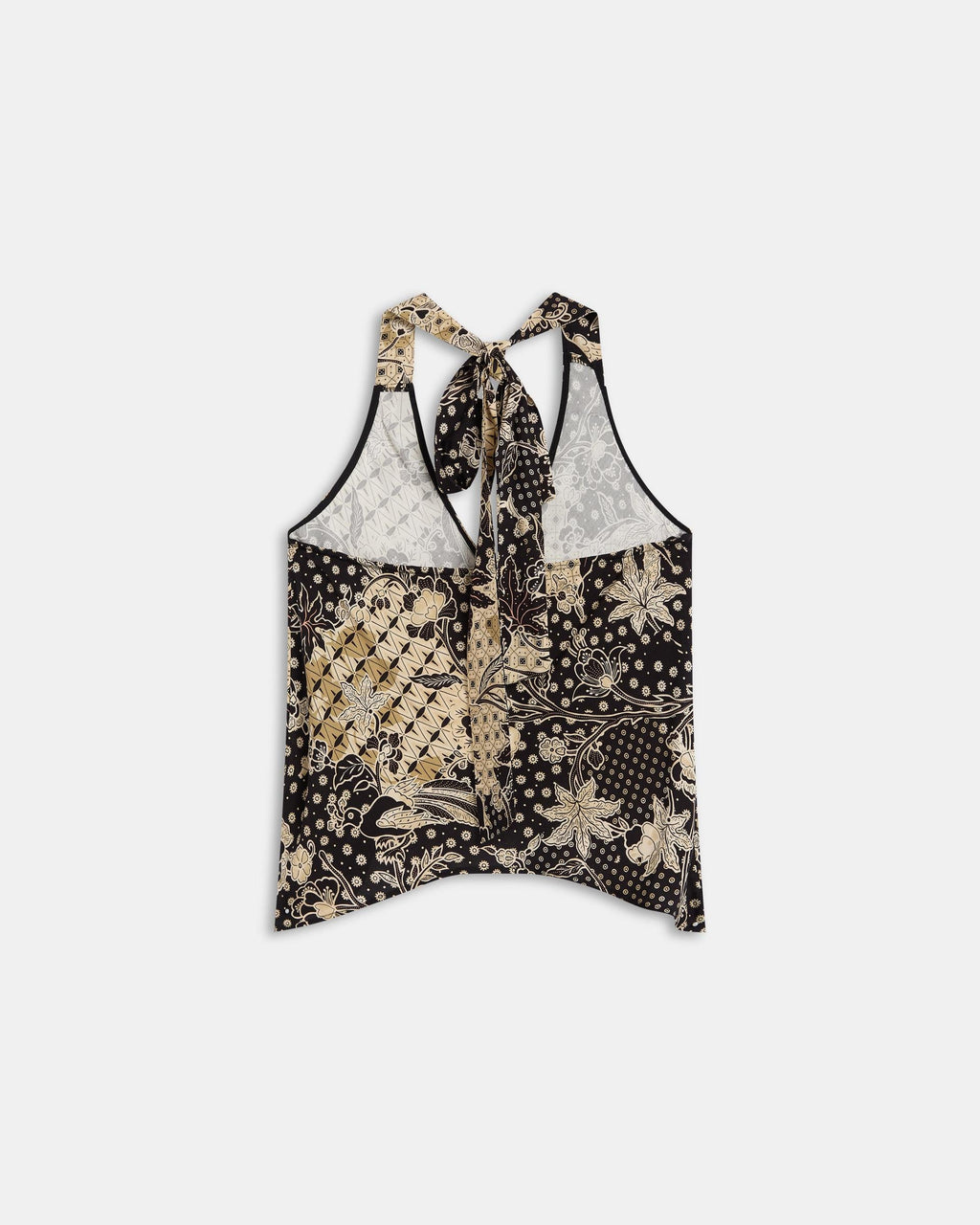 TOP HALTER LAZADA ESTAMPADO FLORAL
