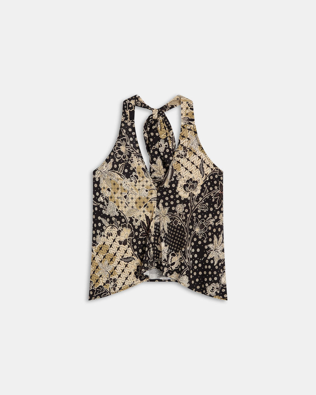 TOP HALTER LAZADA ESTAMPADO FLORAL