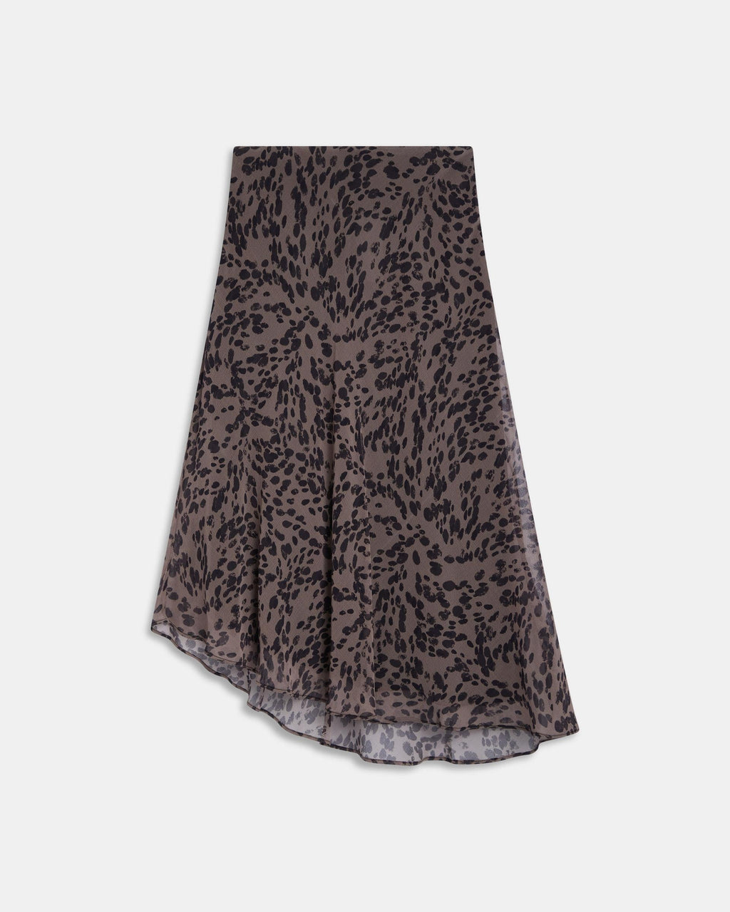 FALDA ASIMETRICA ANIMAL PRINT