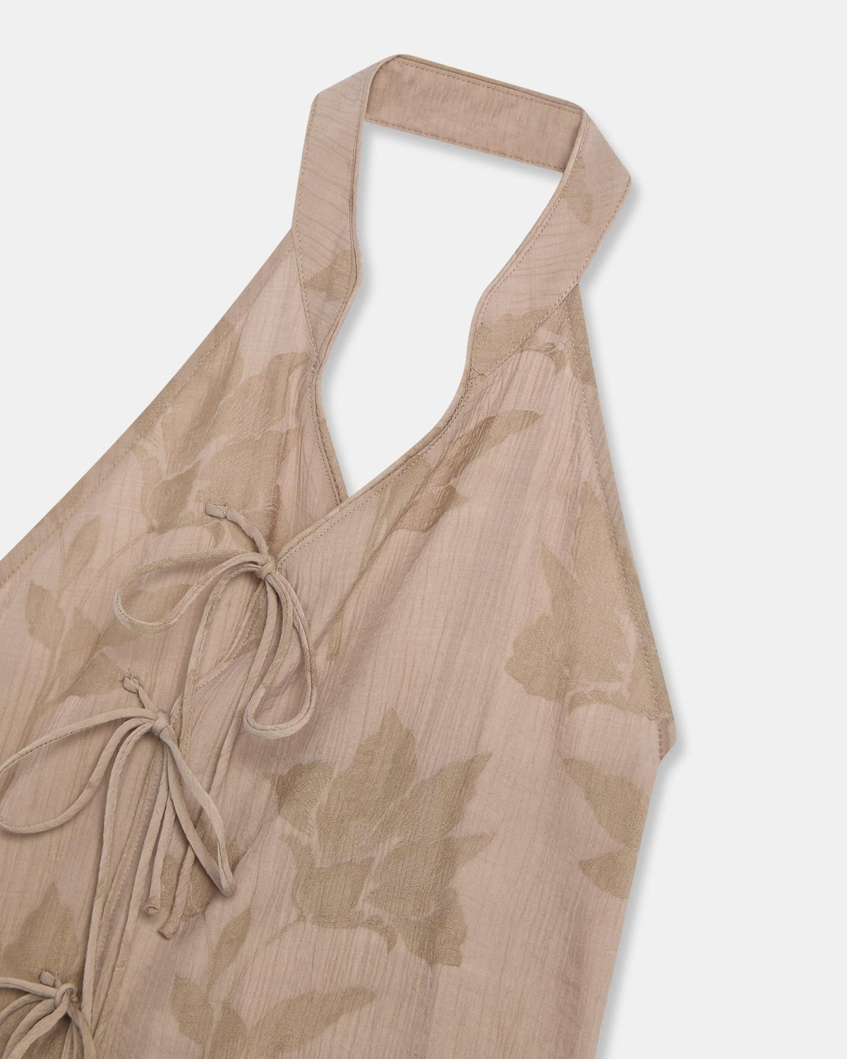 TOP HALTER LAZADAS ESTAMPADO