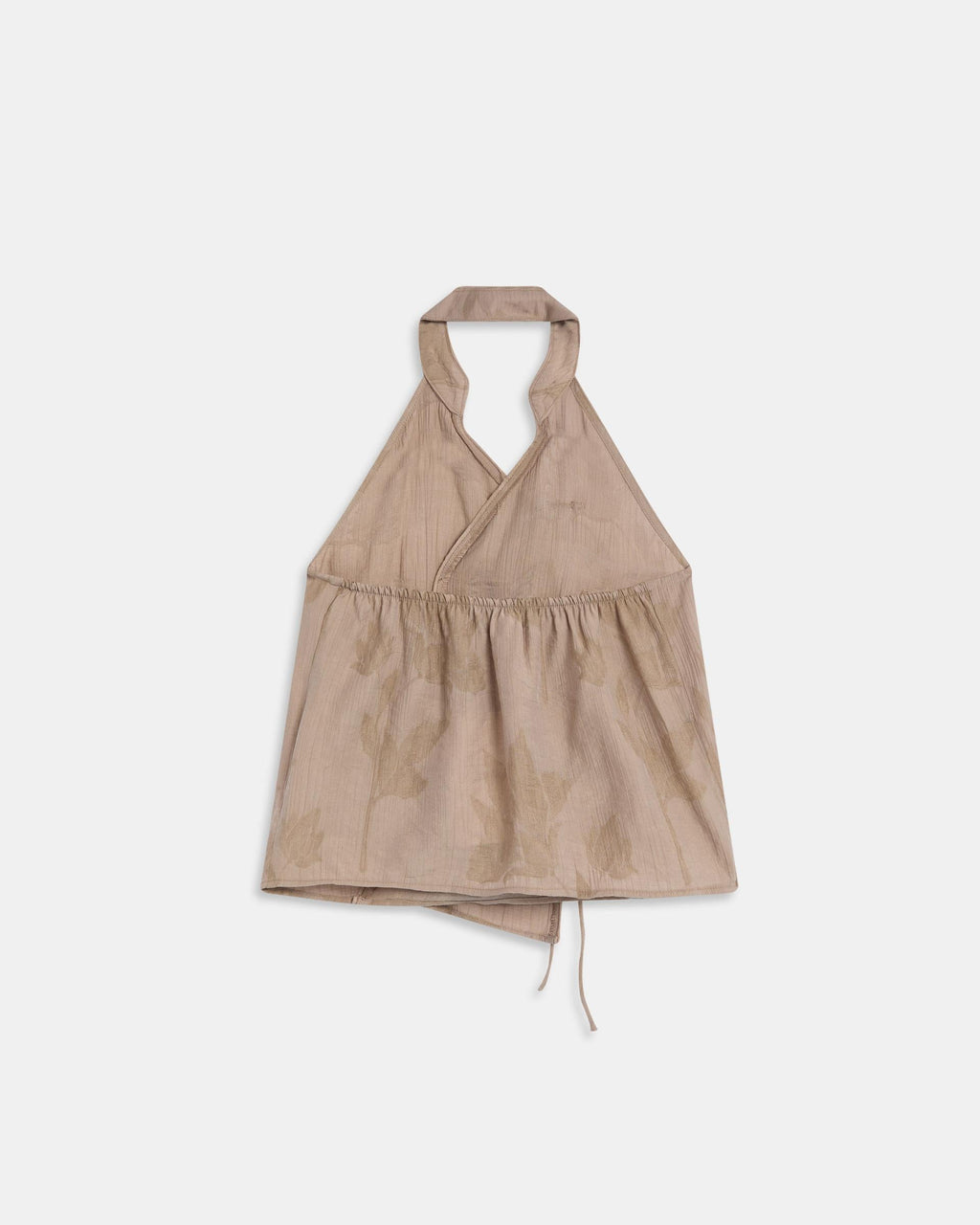 TOP HALTER LAZADAS ESTAMPADO