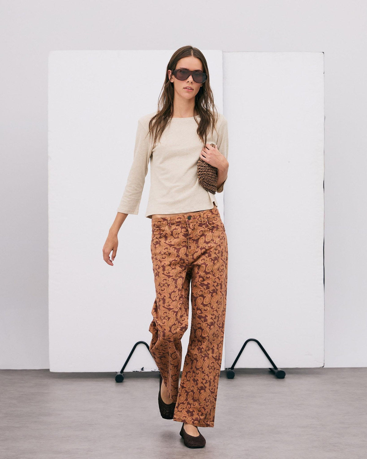 JEANS ESTAMPADO PAISLEY