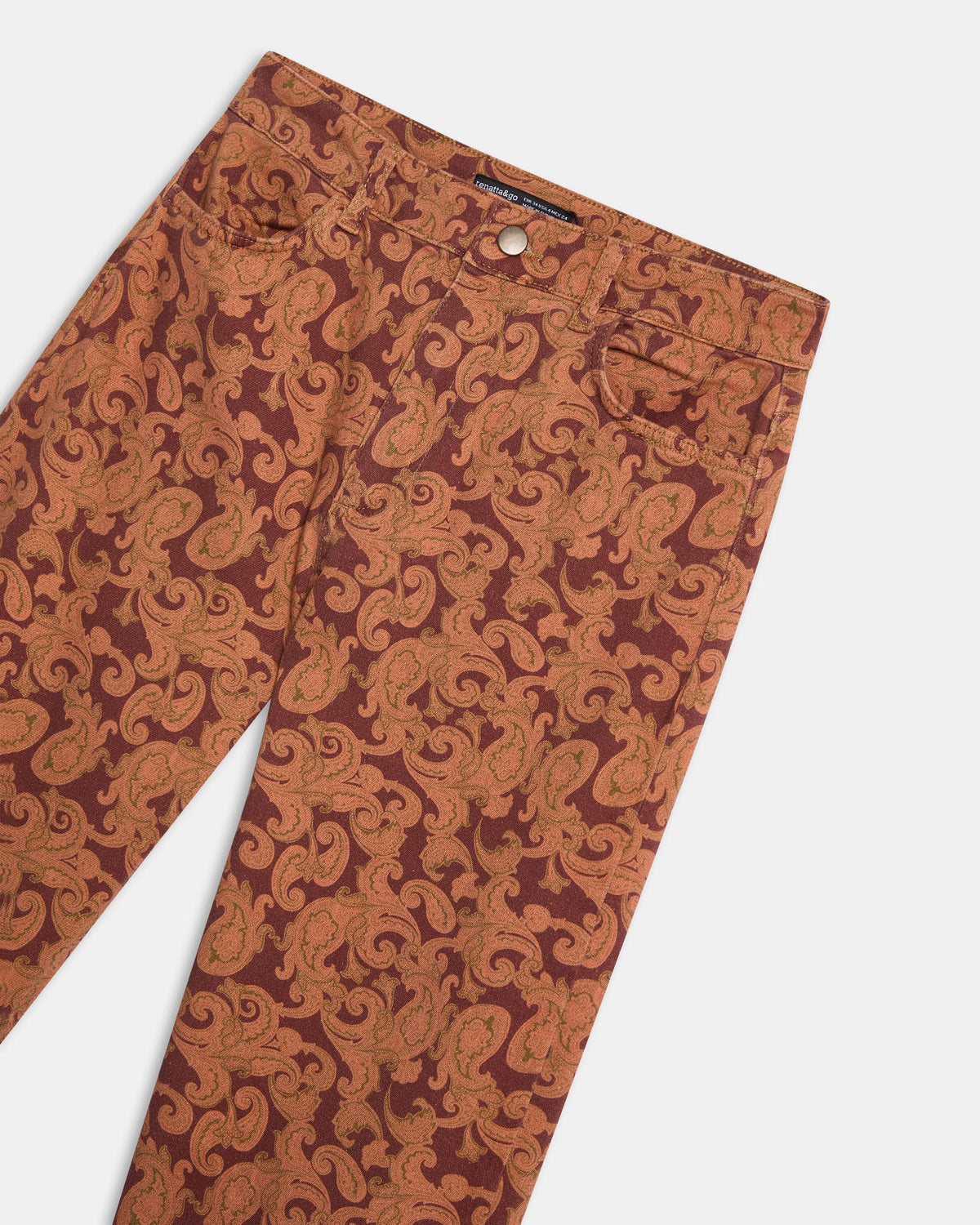 JEANS ESTAMPADO PAISLEY