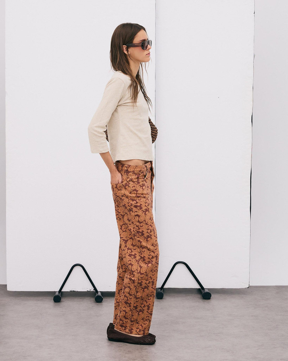 JEANS ESTAMPADO PAISLEY