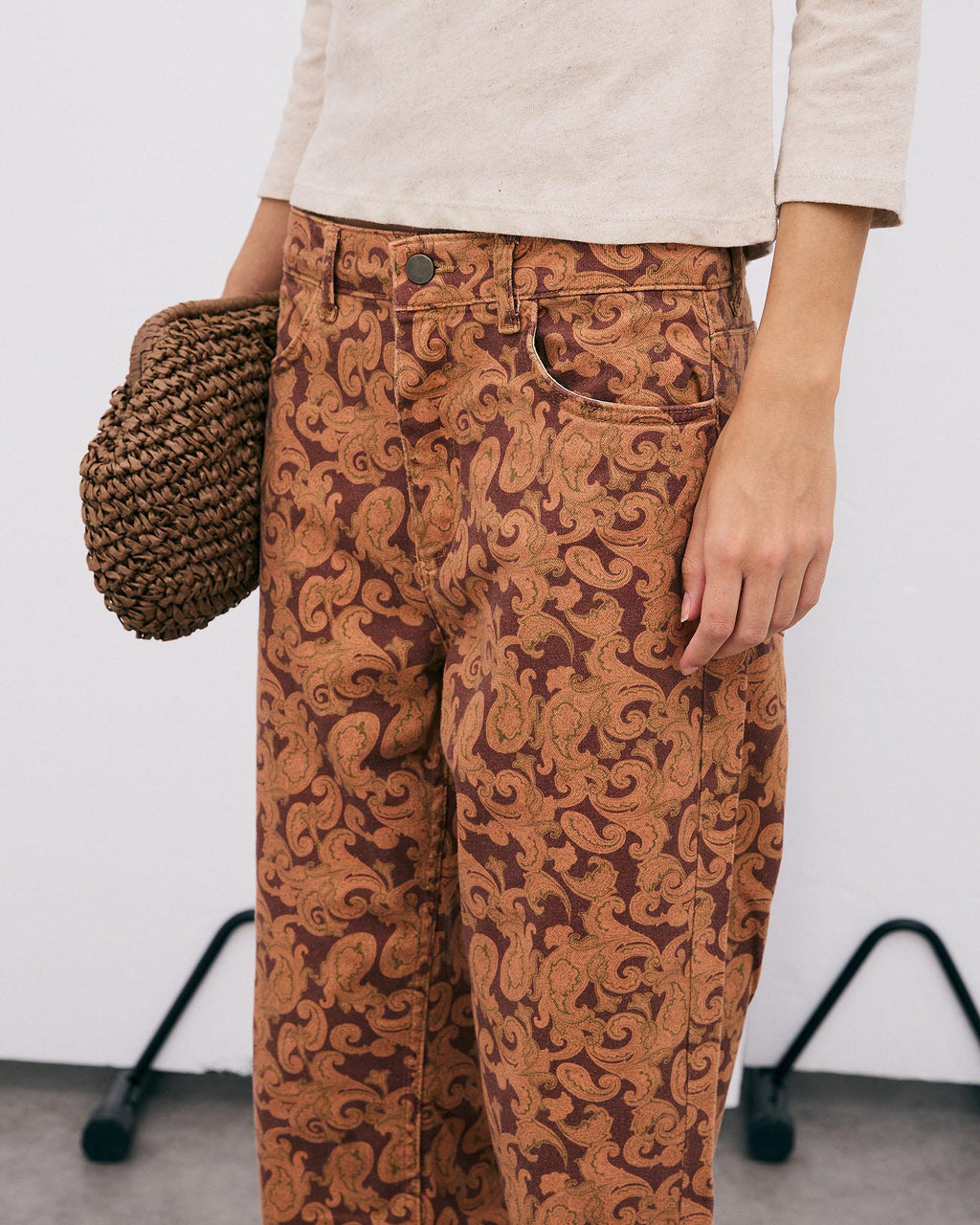 JEANS ESTAMPADO PAISLEY