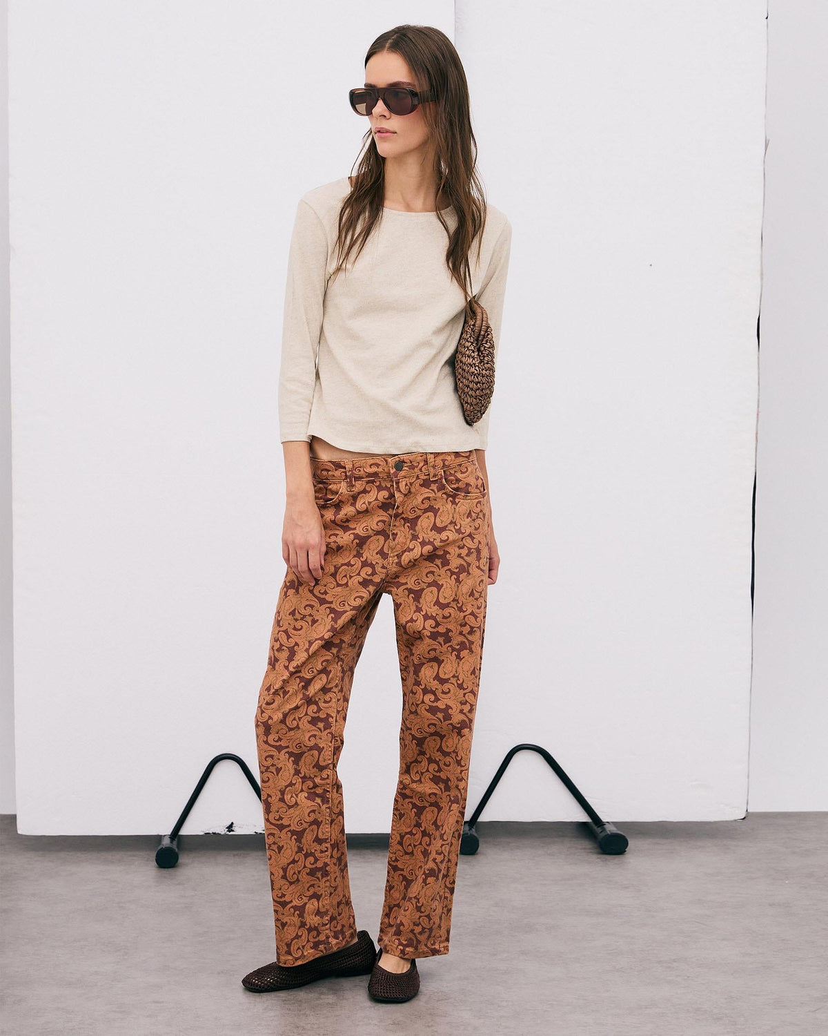 JEANS ESTAMPADO PAISLEY