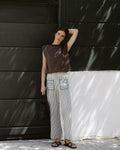 PANTALÓN RAYAS BOLSILLOS CONTRASTE