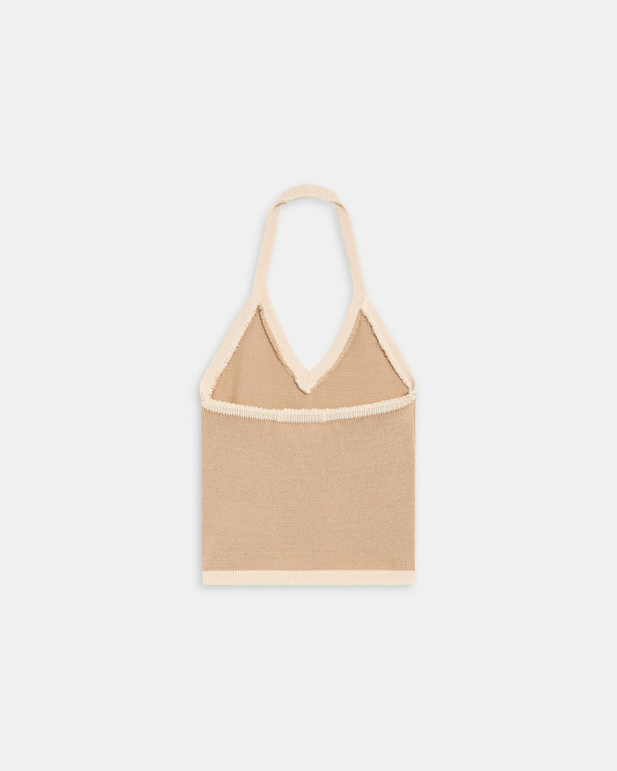TOP PUNTO HALTER CONTRASTE