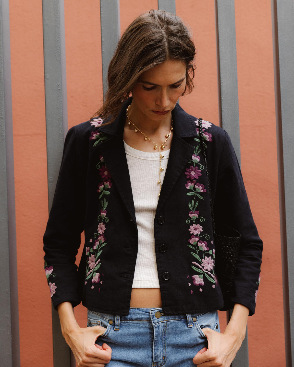 BLAZER BORDADOS FLORALES