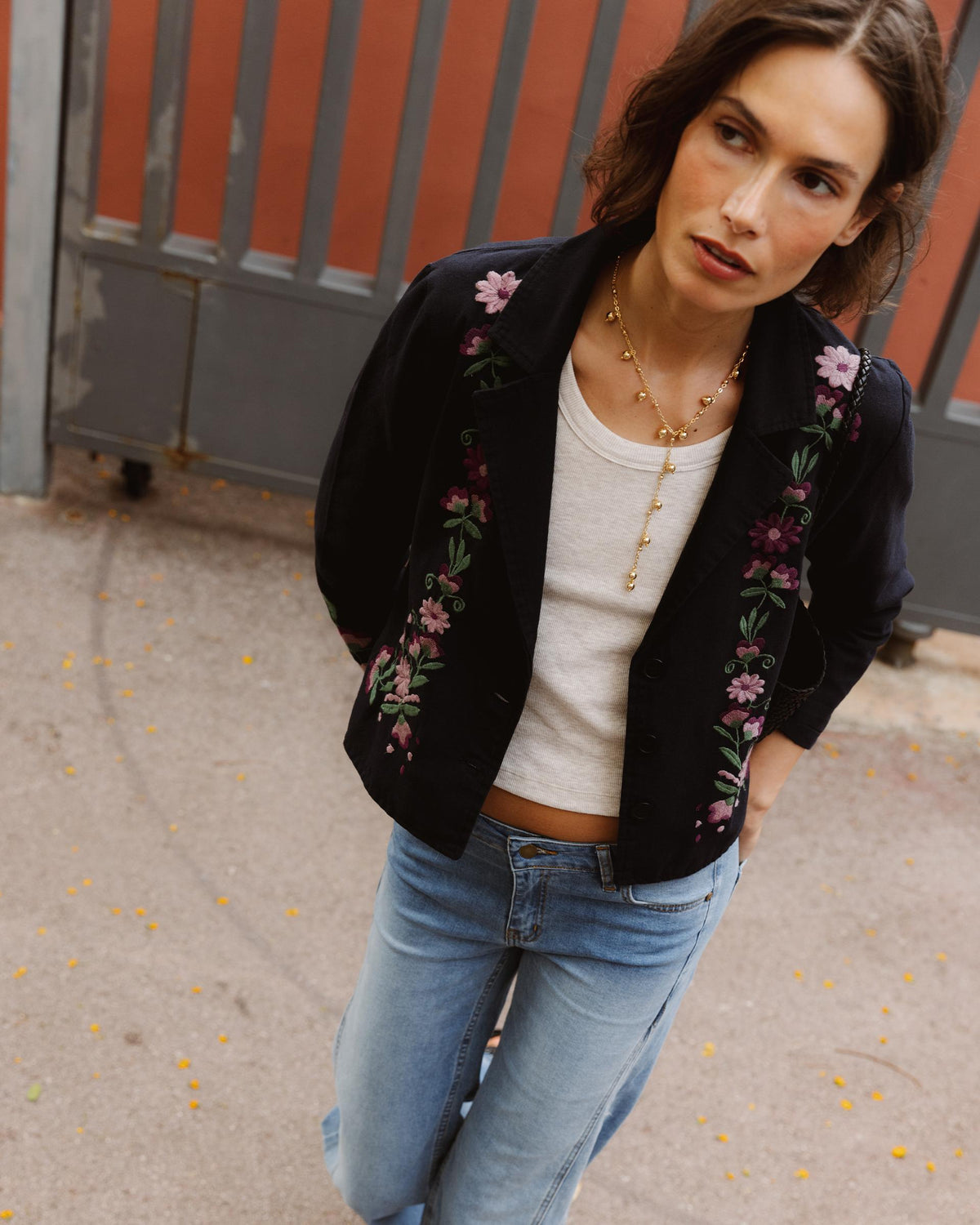 BLAZER BORDADOS FLORALES