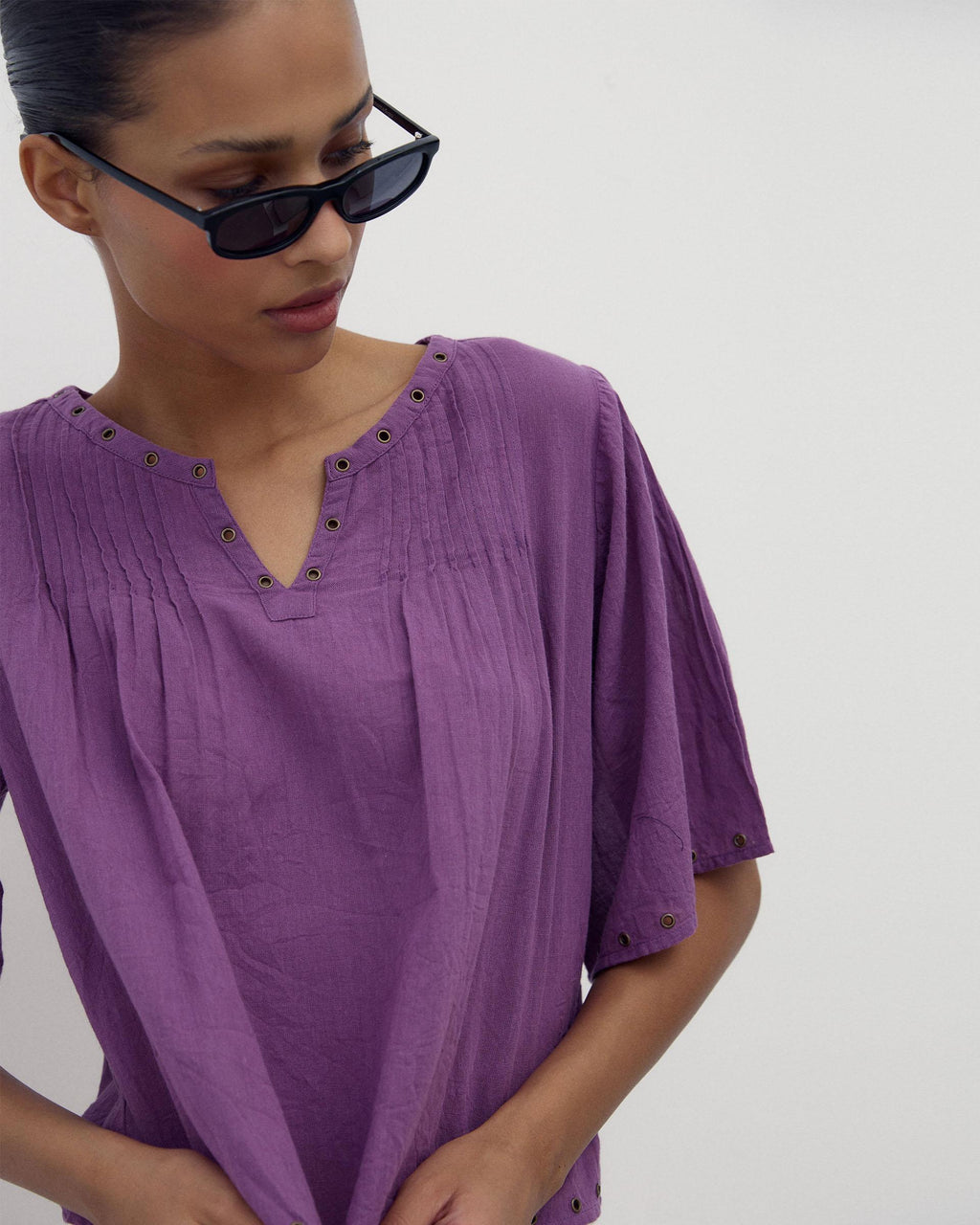 BLUSA ARANDELAS