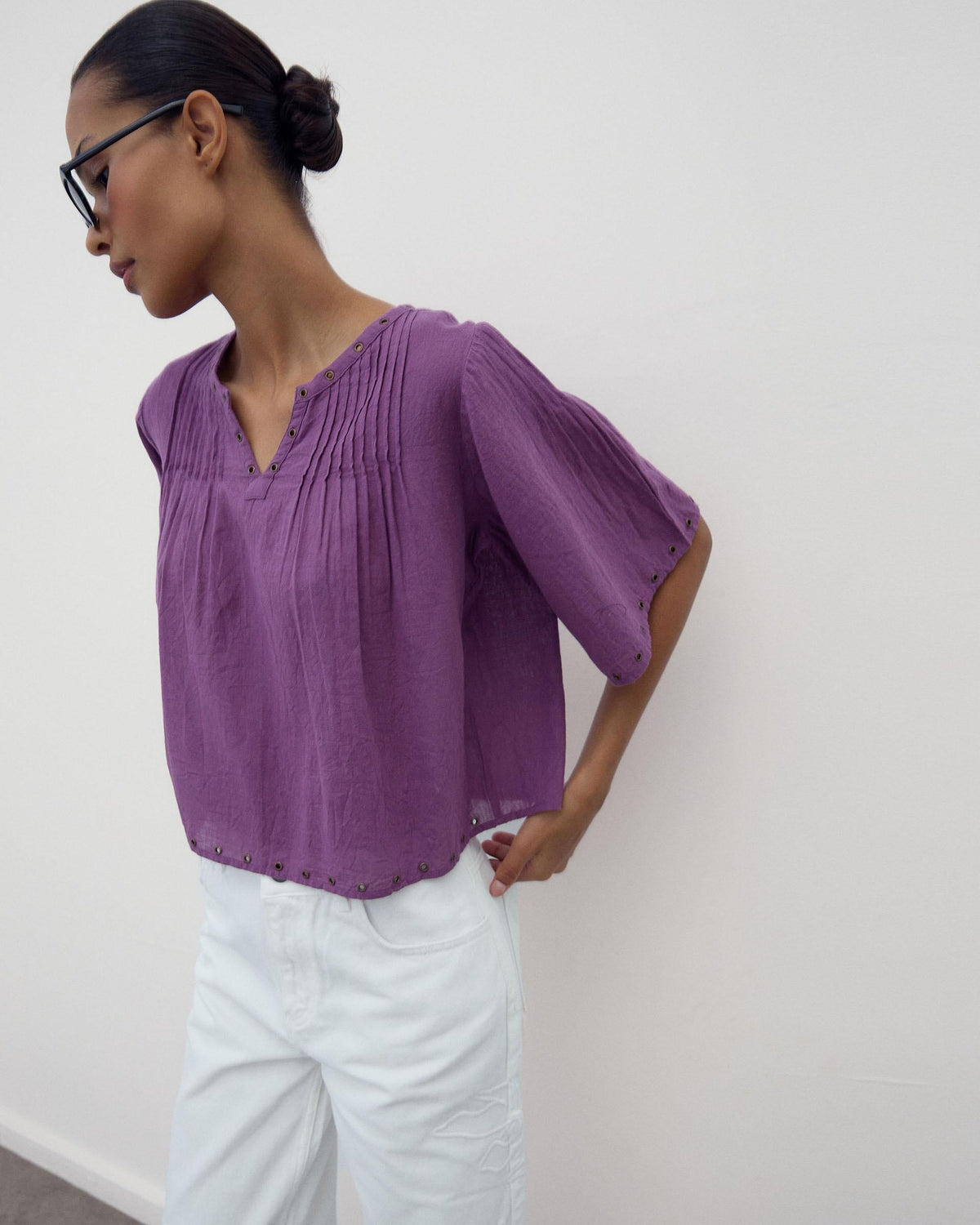 BLUSA ARANDELAS