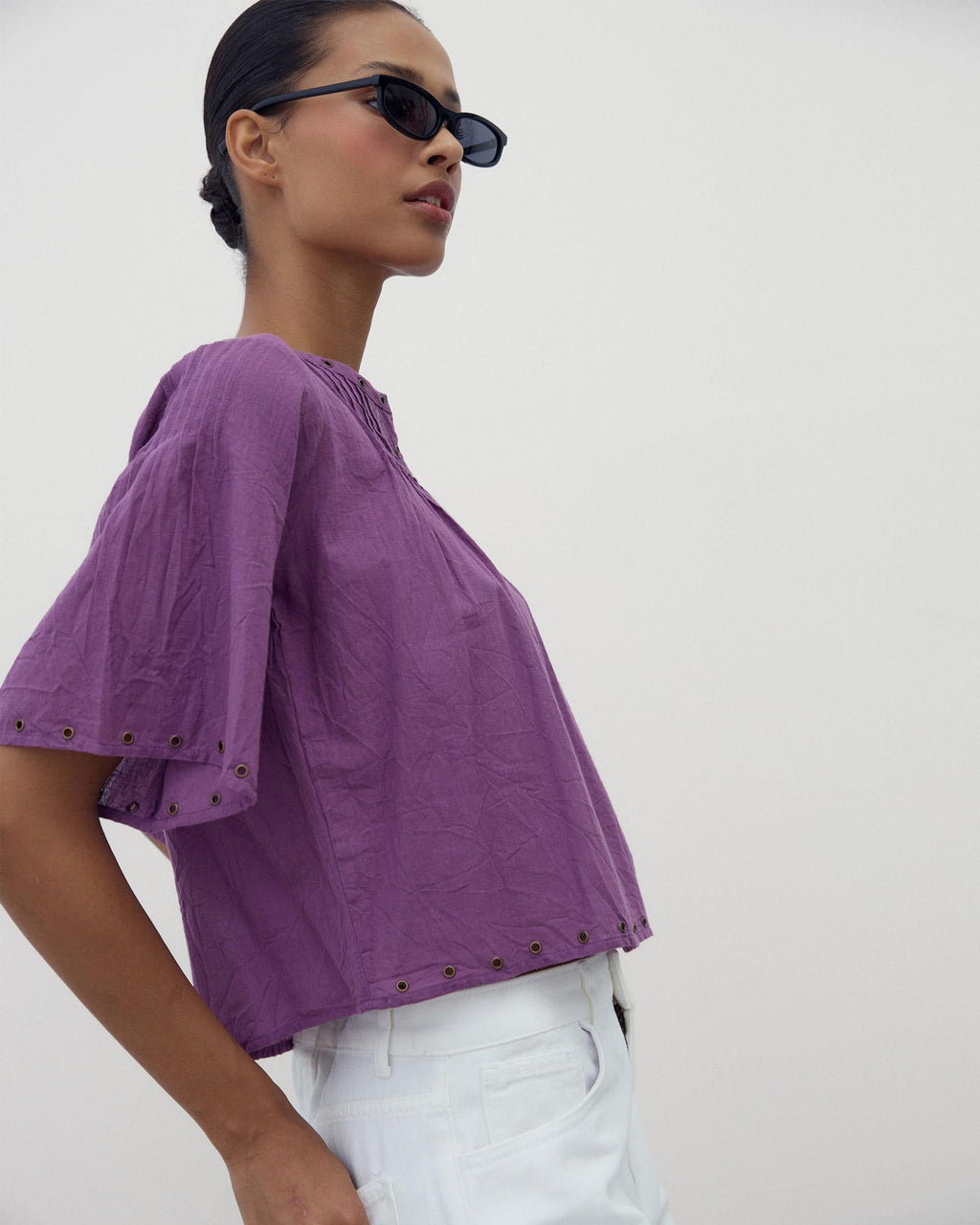 BLUSA ARANDELAS