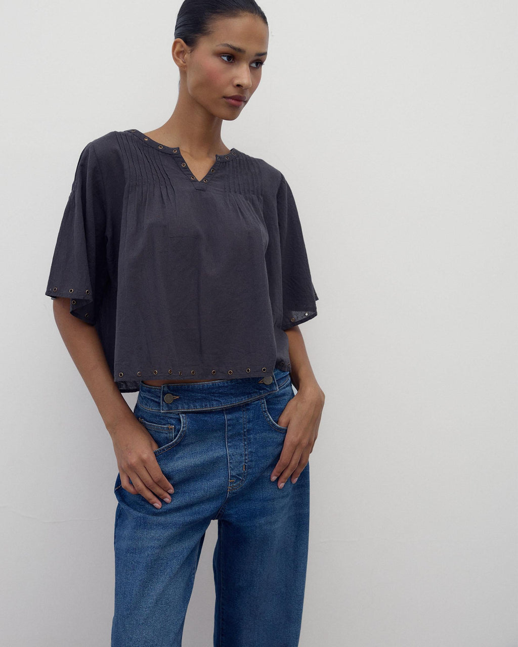 BLUSA ARANDELAS