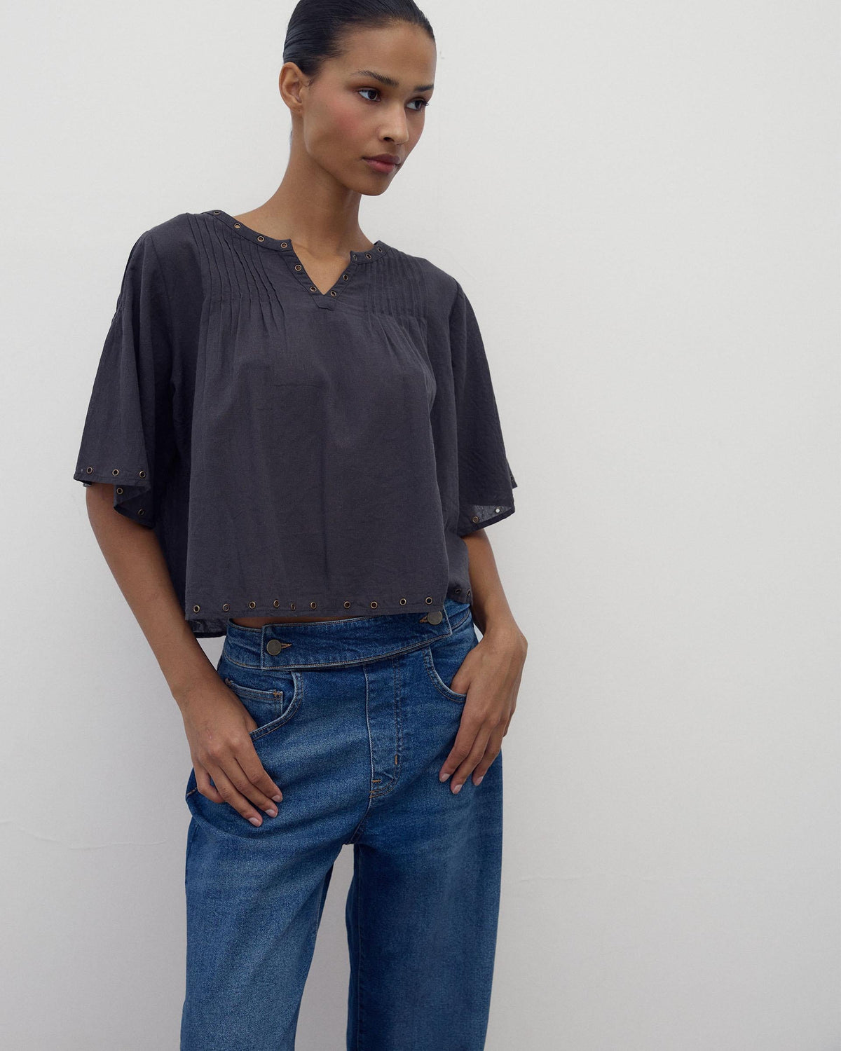 BLUSA ARANDELAS