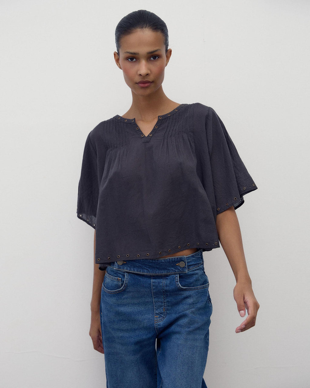 BLUSA ARANDELAS