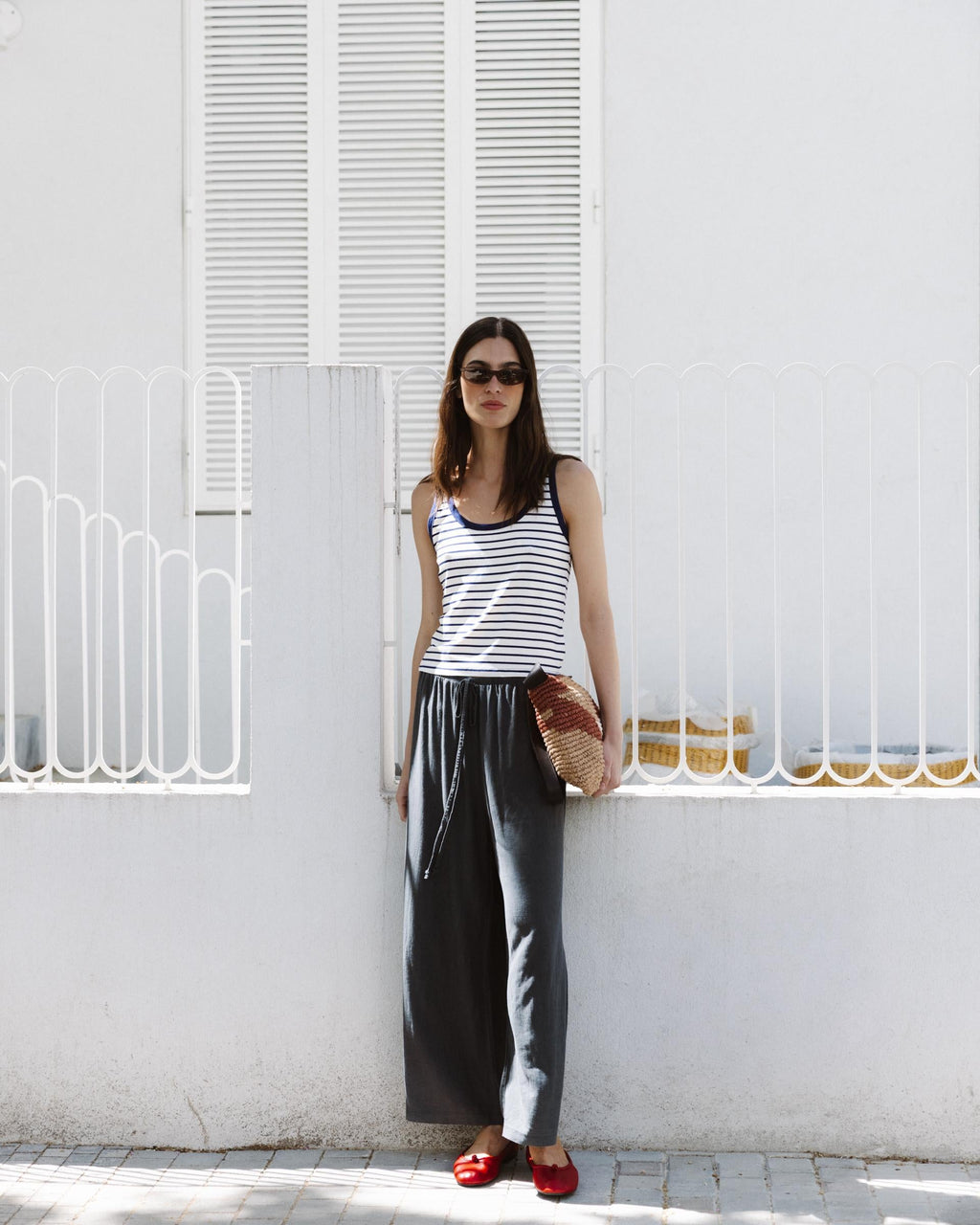 PANTALÓN ANCHO LINO