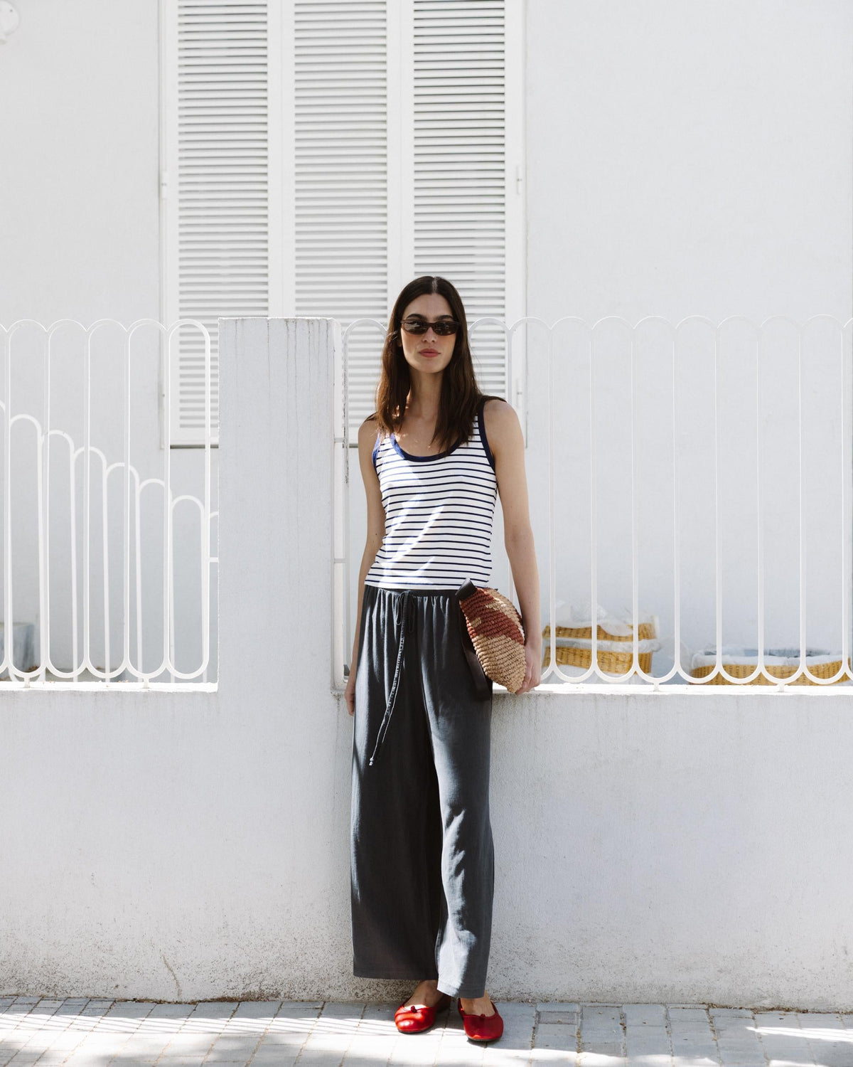 PANTALÓN ANCHO LINO