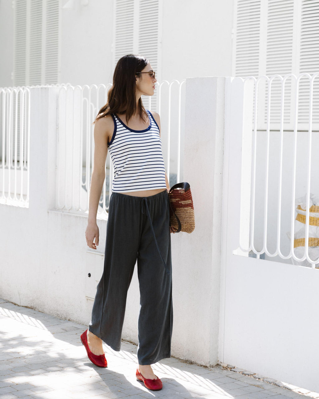 PANTALÓN ANCHO LINO