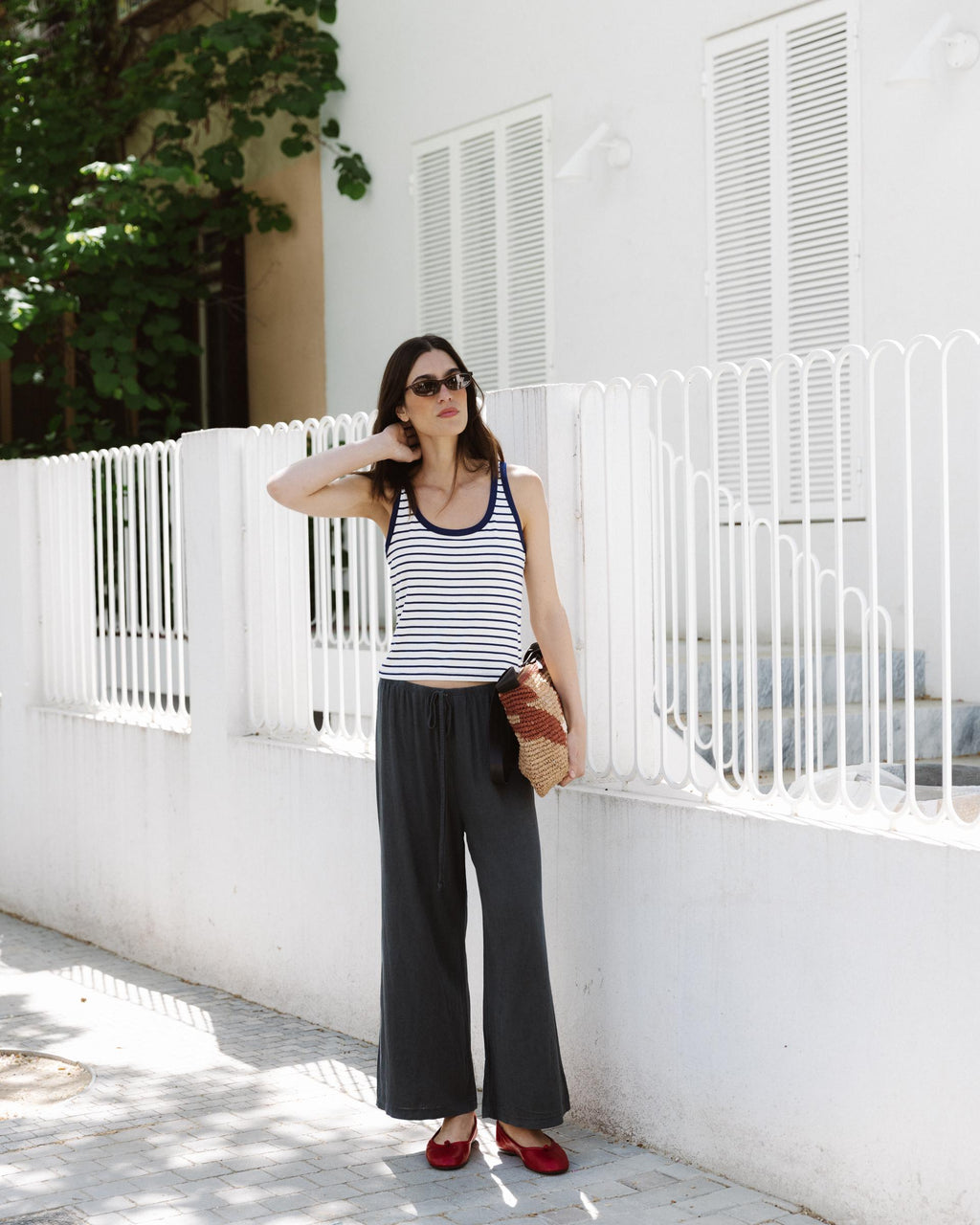 PANTALÓN ANCHO LINO