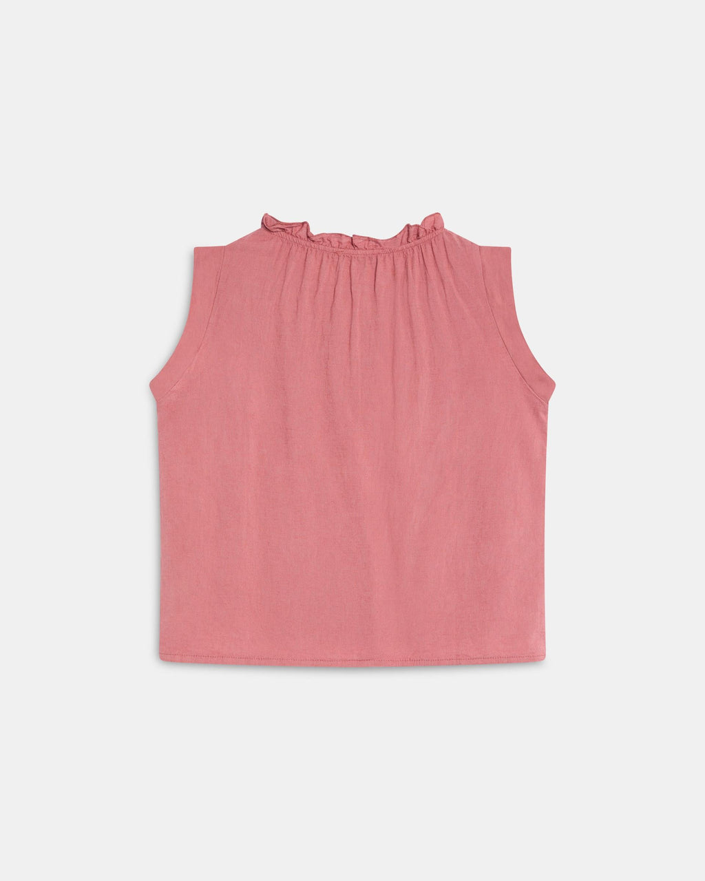 TOP LINO VOLANTE CUELLO