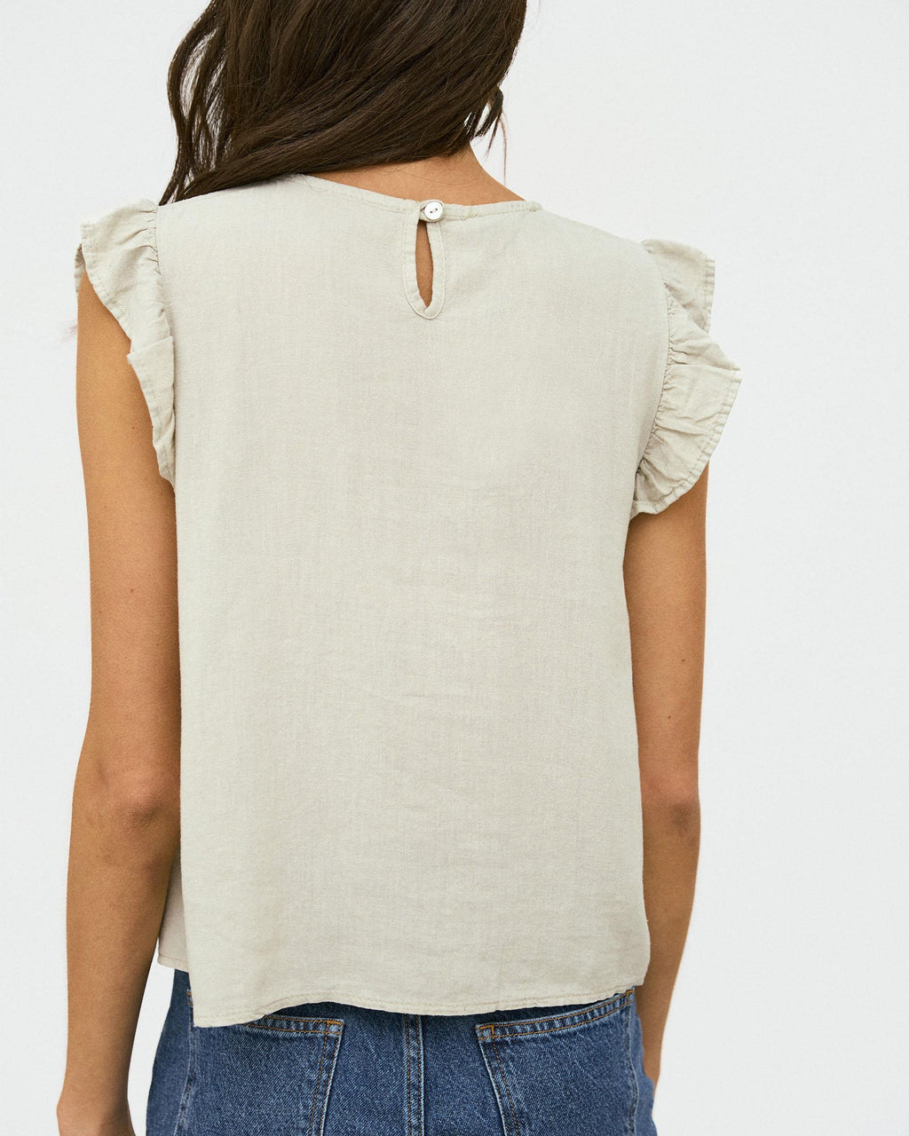 BLUSA VOLANTES MANGAS
