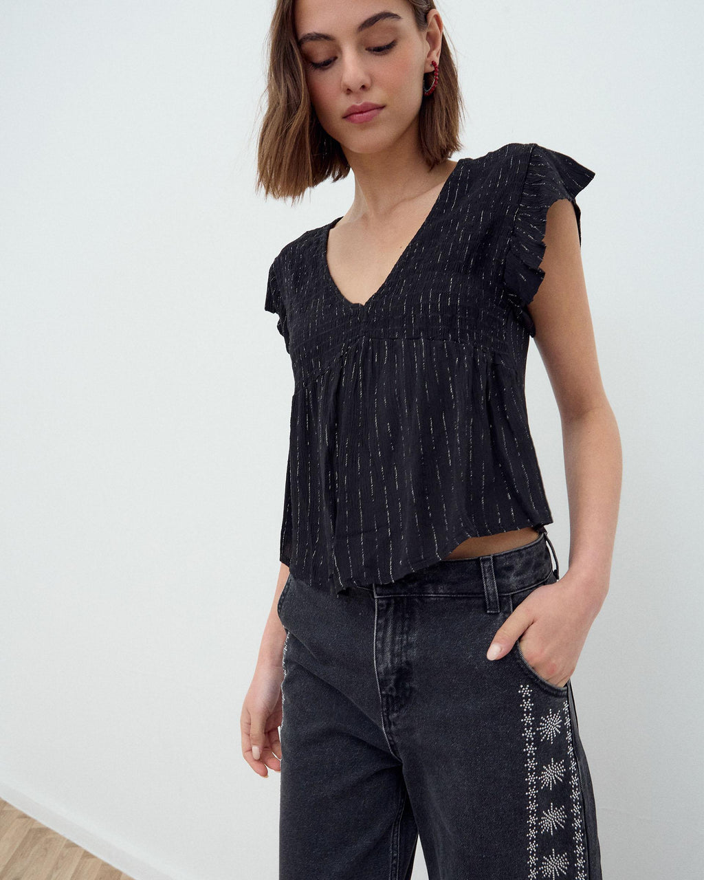 BLUSA GOMAS LUREX