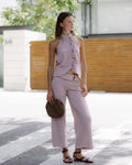 PANTALÓN RAYAS TRIPLE CINTURILLA