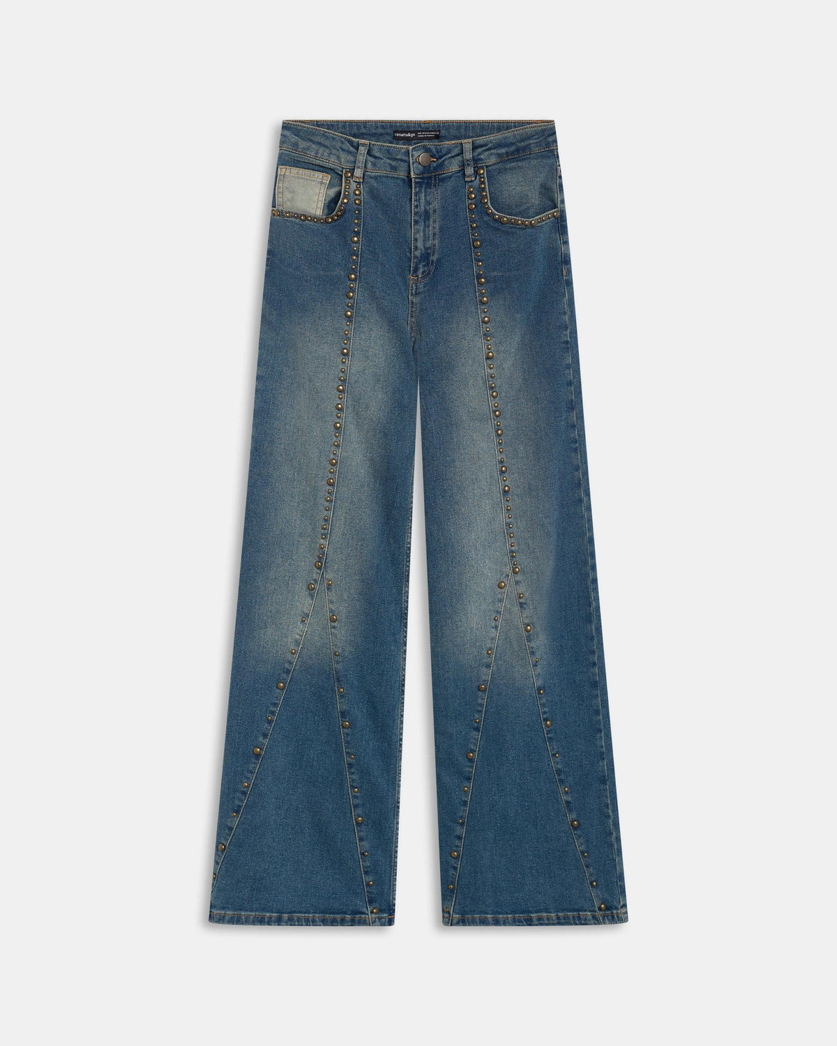 JEANS TACHUELAS COSTURAS