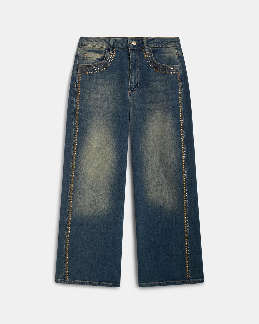 JEANS TACHUELAS BICOLOR