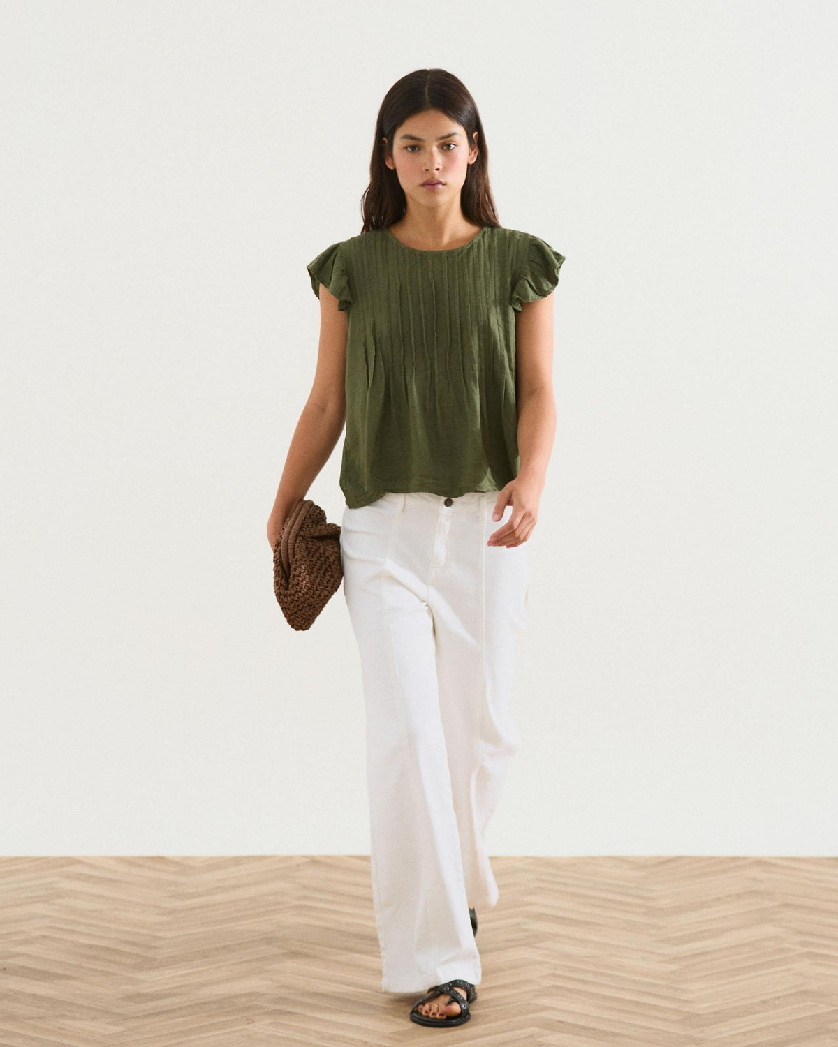 BLUSA JARETAS CON LINO