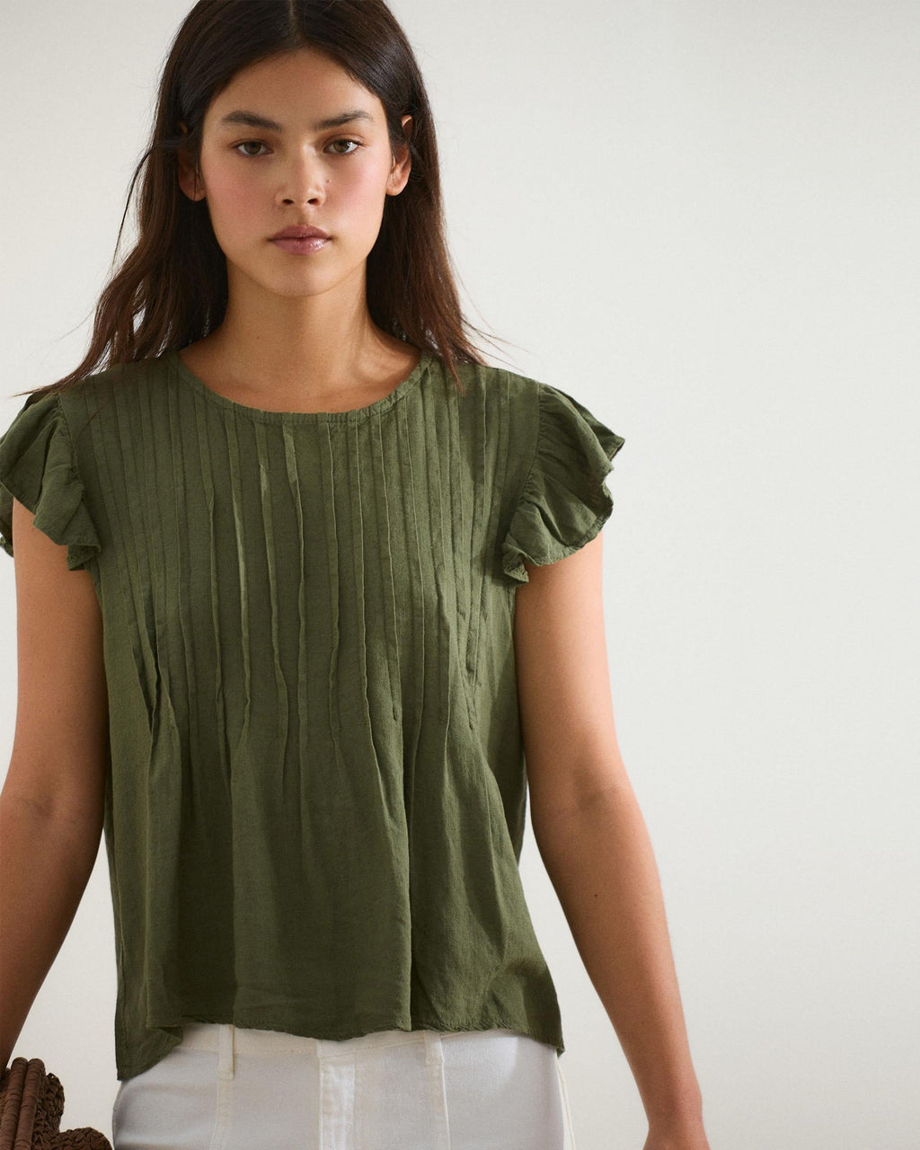 BLUSA JARETAS CON LINO