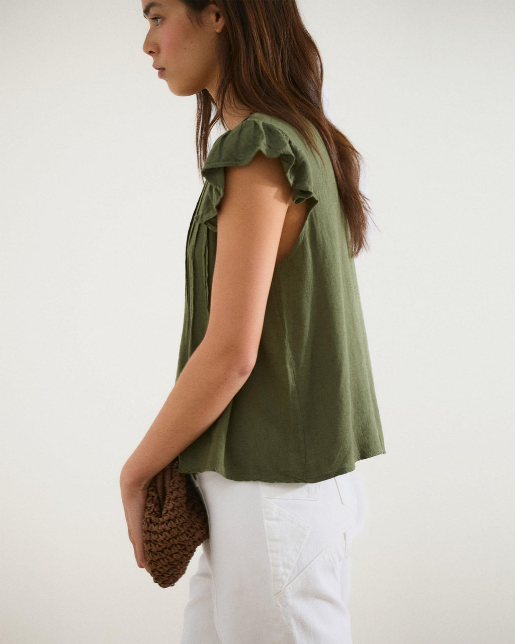 BLUSA JARETAS CON LINO