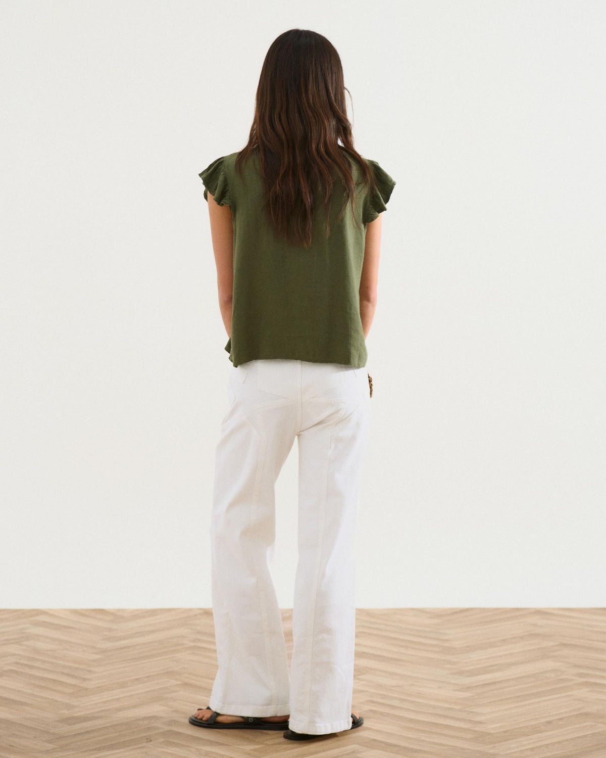 BLUSA JARETAS CON LINO
