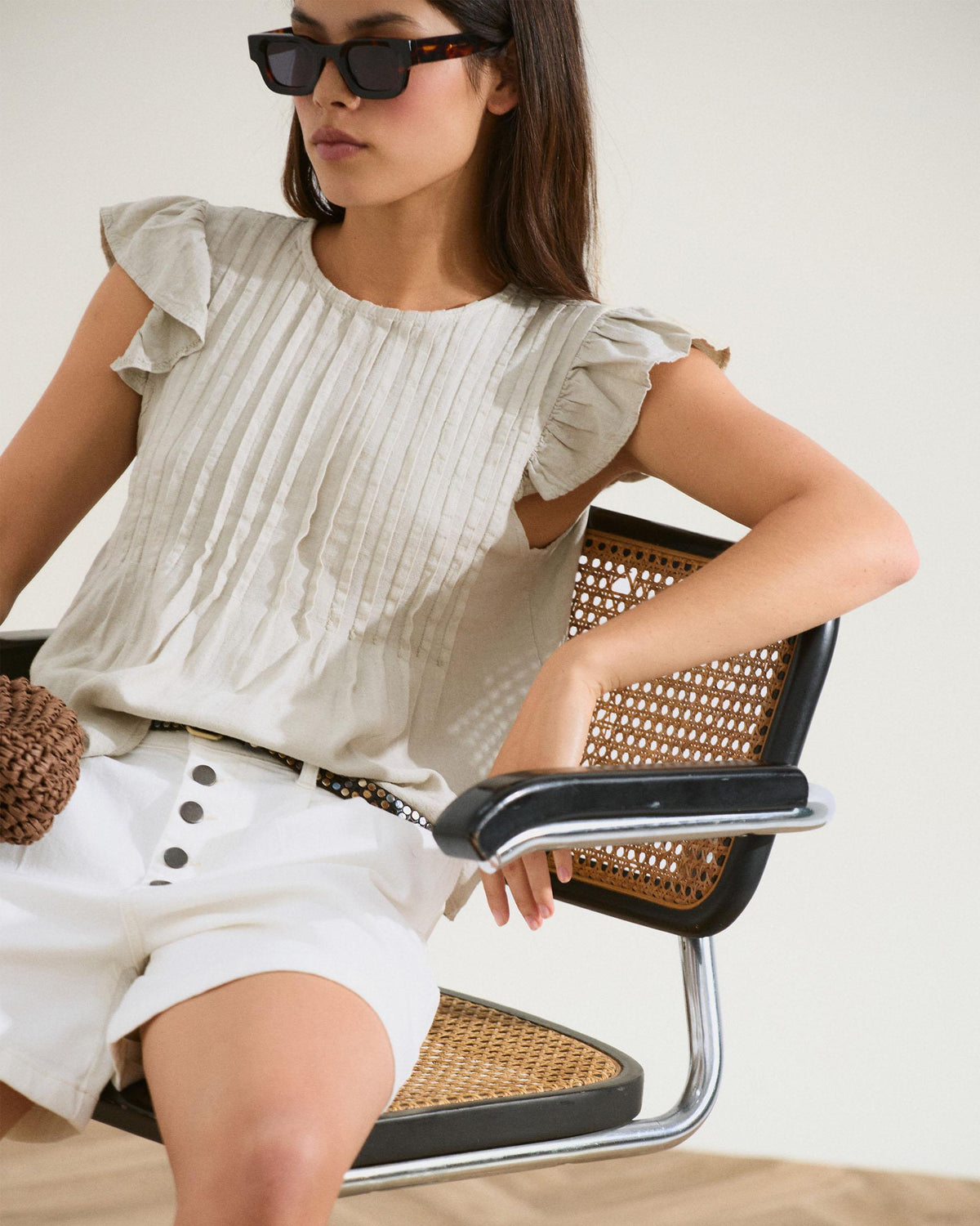 BLUSA JARETAS CON LINO