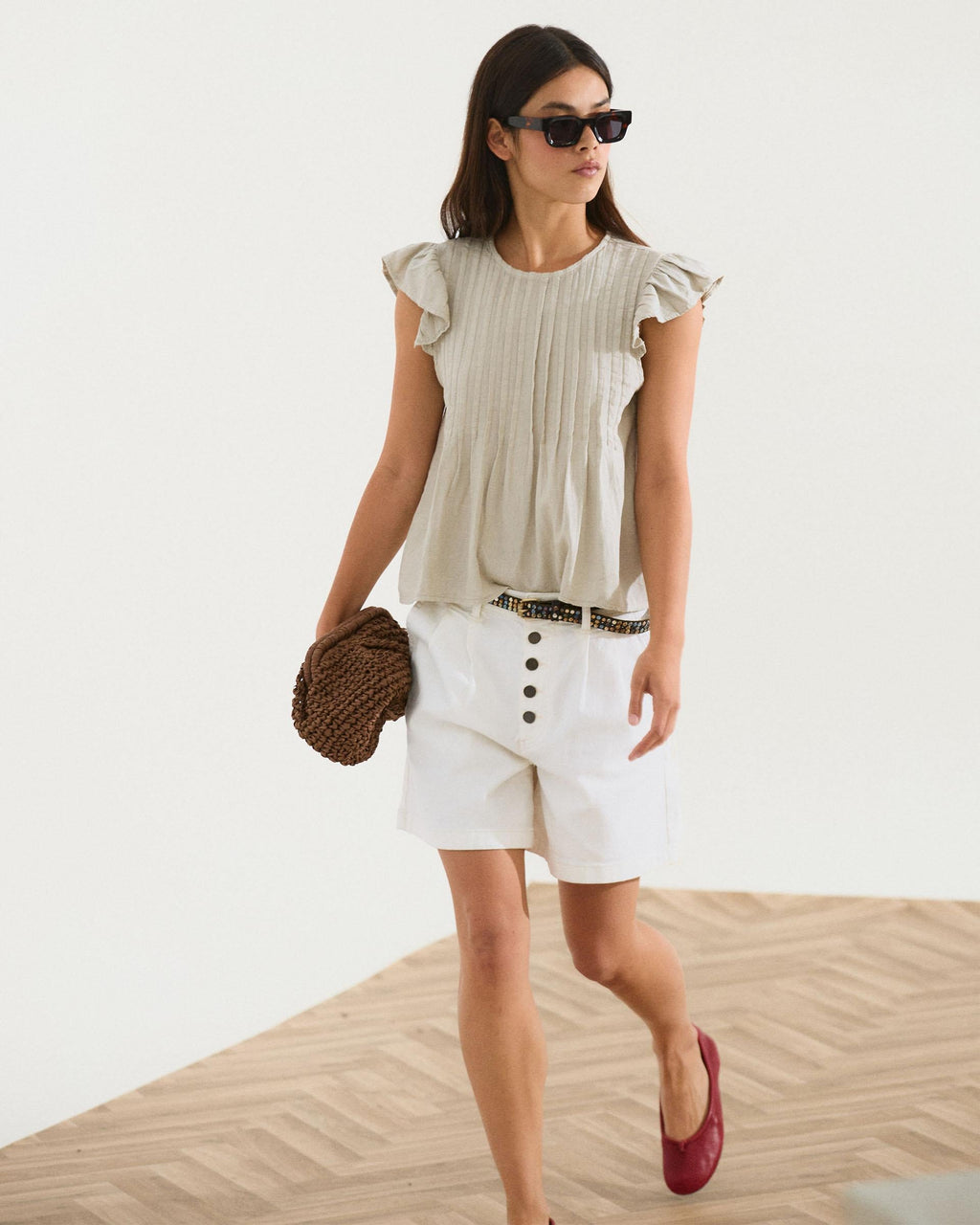 BLUSA JARETAS CON LINO