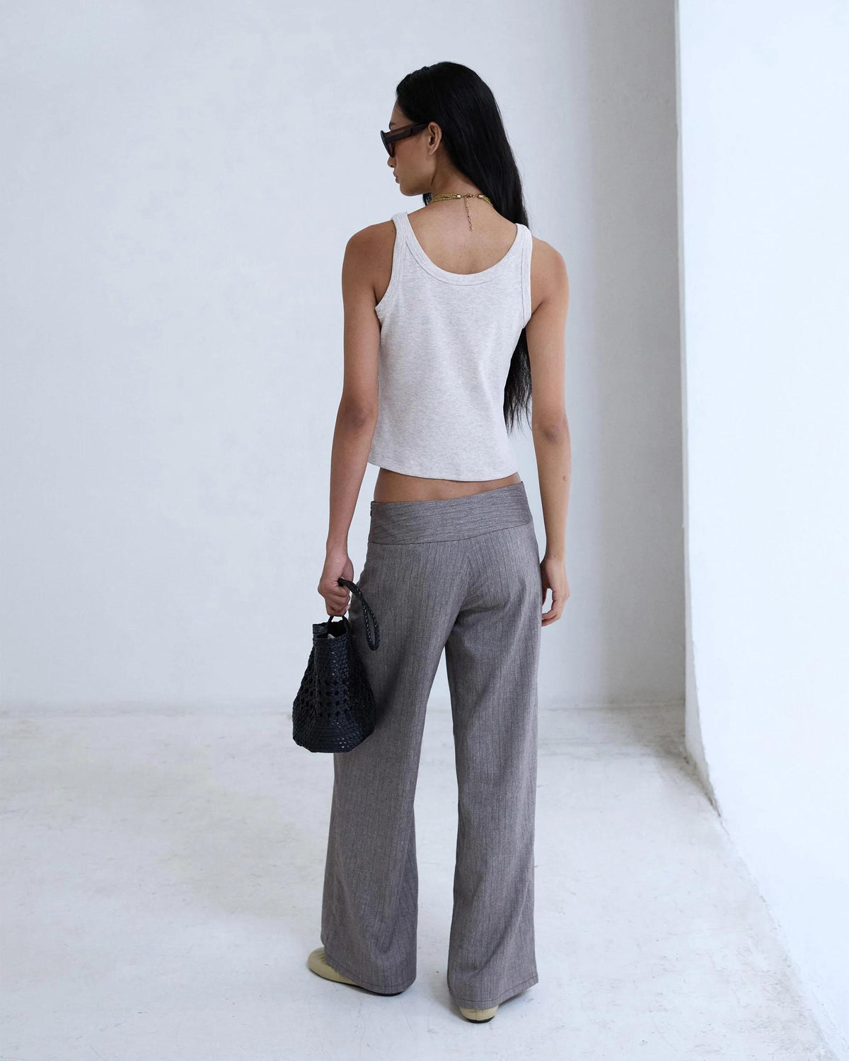 PANTALÓN CINTURILLA FAJIN RAYAS