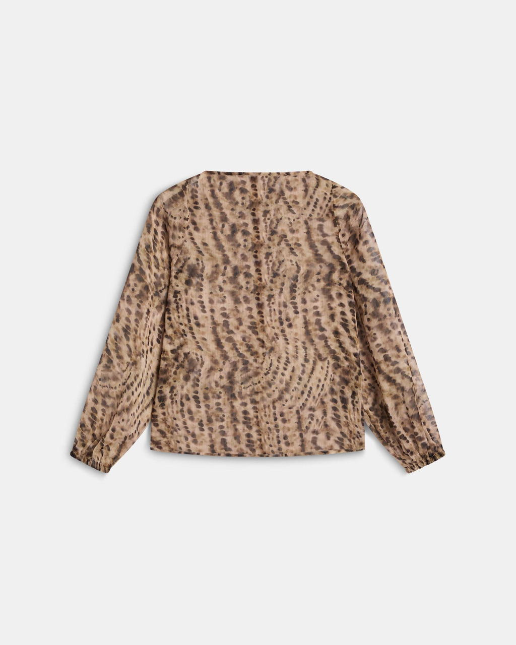 BLUSA FLUIDA ANIMAL PRINT